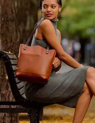 Sacs fourre-tout en cuir faits à la main pour femmes