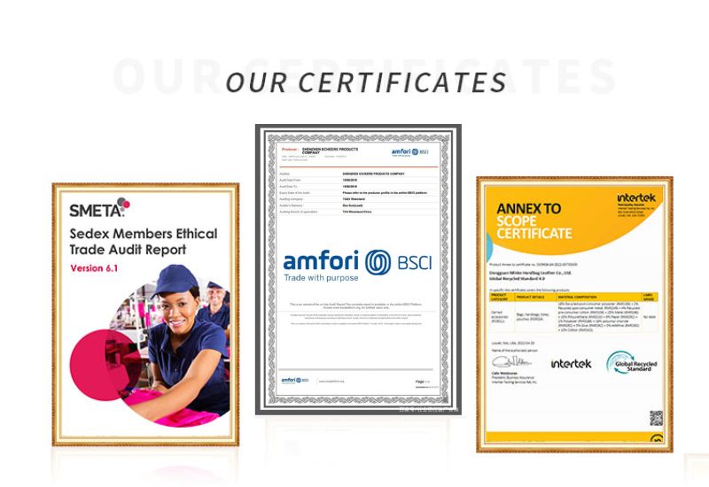 NOS CERTIFICATS