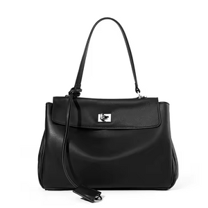 Custom 2025 Nouveau sac fourre-tout de conception grande capacité Sacle de serrure à épaule à épaule simple Sacle Sac à main levée