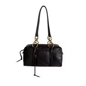Sac de body en cuir authentique en cuir ultra doux personnalisé en gros avec bandoulière réglable