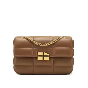 Factory Custom Top Sacs réels de vrais sacs en cuir Sigle de luxe Sac d'imitation de luxe avec boucle en métal