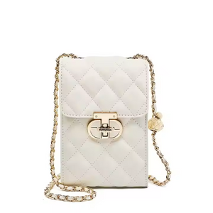 Wholesale 2025 Nouveau sac féminin en cuir authentique mini sac de téléphone mobile sac pour femmes commut de crossbody petit sac